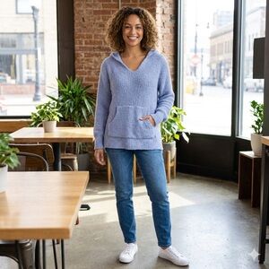 Cupcakes & Cashmere Soft Blue Hoodie